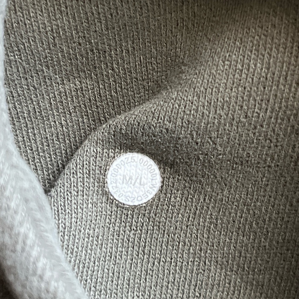 Lululemon Scuba Oversized Full Zip Green Hoodie w/Thumbholes Size M/L - Picture 5 of 5